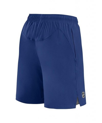 Men's Branded Blue Tampa Bay Lightning Authentic Pro Rink Shorts $27.84 Shorts