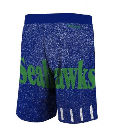 Men's Royal Seattle Seahawks Jumbotron Shorts $32.80 Shorts