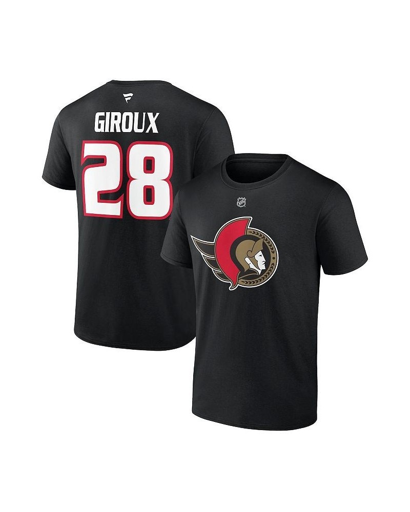 Men's Branded Claude Giroux Black Ottawa Senators Special Edition 2.0 Name and Number T-shirt $20.51 T-Shirts