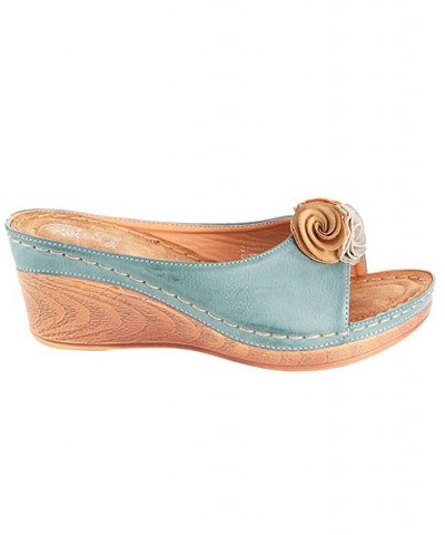 Sydney Wedge Sandal PD05 $45.00 Shoes