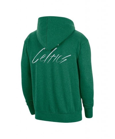 Men's Heather Kelly Green Boston Celtics Courtside Versus Flight Pullover Hoodie $35.64 Sweatshirt