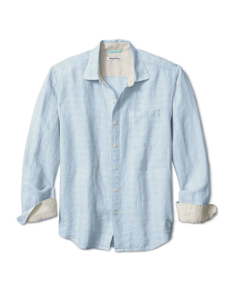 Men's Plaid Shirt Blue $48.30 Shirts