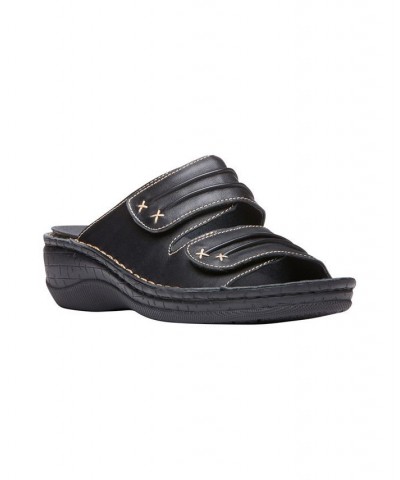 Women's June Walking Sandal Black $48.48 Shoes