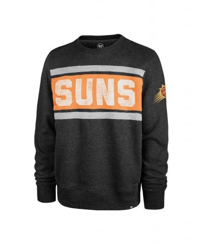 Men's Heather Black Phoenix Suns Tribeca Emerson Pullover Sweatshirt $37.40 Sweatshirt