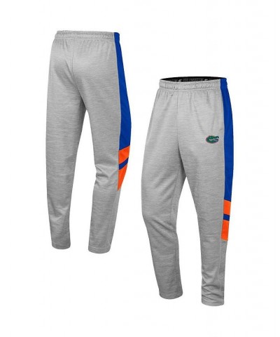 Men's Heathered Gray and Royal Florida Gators Bushwood Pants $26.40 Pants