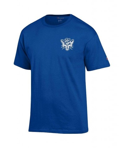 Men's Royal BYU Cougars Stack 2-Hit T-shirt $23.84 T-Shirts