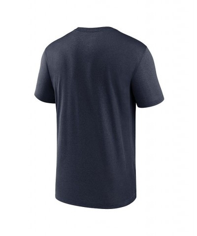 Men's Navy Houston Texans Horizontal Lockup Legend T-shirt $28.99 T-Shirts