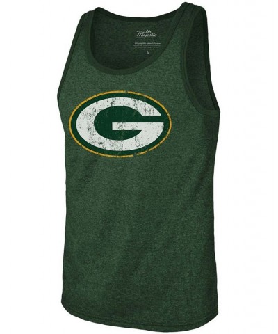 Men's Aaron Rodgers Green Green Bay Packers Name Number Tri-Blend Tank Top $31.85 T-Shirts