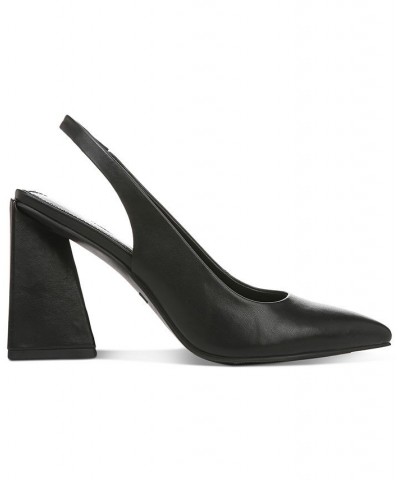 Women's Arrica Slingback Pumps Black $25.39 Shoes