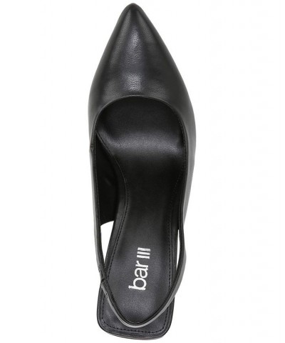 Women's Arrica Slingback Pumps Black $25.39 Shoes