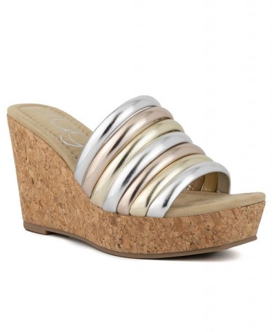 Women's Hero Wedge Sandals Multi $33.00 Shoes