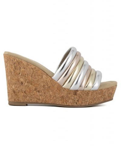 Women's Hero Wedge Sandals Multi $33.00 Shoes