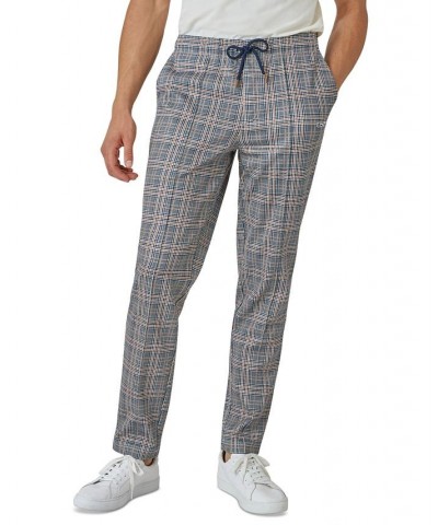 Men's Glen Plaid Track Pants Brown $35.70 Pants