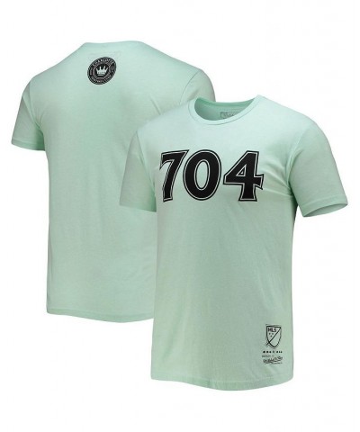 Men's Mint Charlotte FC Area Code T-shirt $18.90 T-Shirts