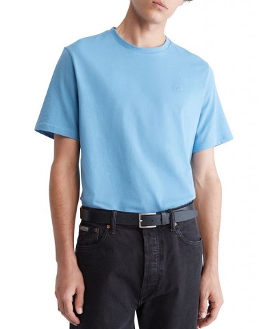 Men's Smooth Cotton Solid Crewneck T-Shirt PD08 $27.72 T-Shirts