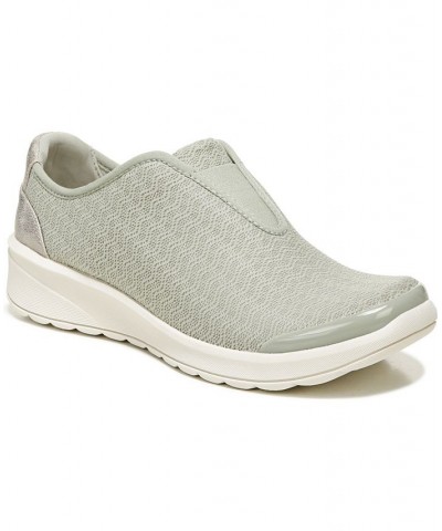 Glory Washable Slip-on Sneakers Green $42.40 Shoes