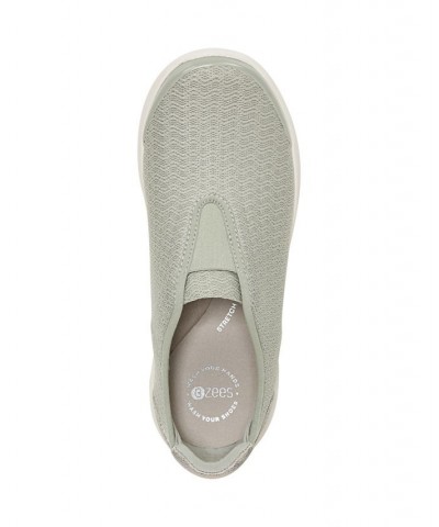 Glory Washable Slip-on Sneakers Green $42.40 Shoes