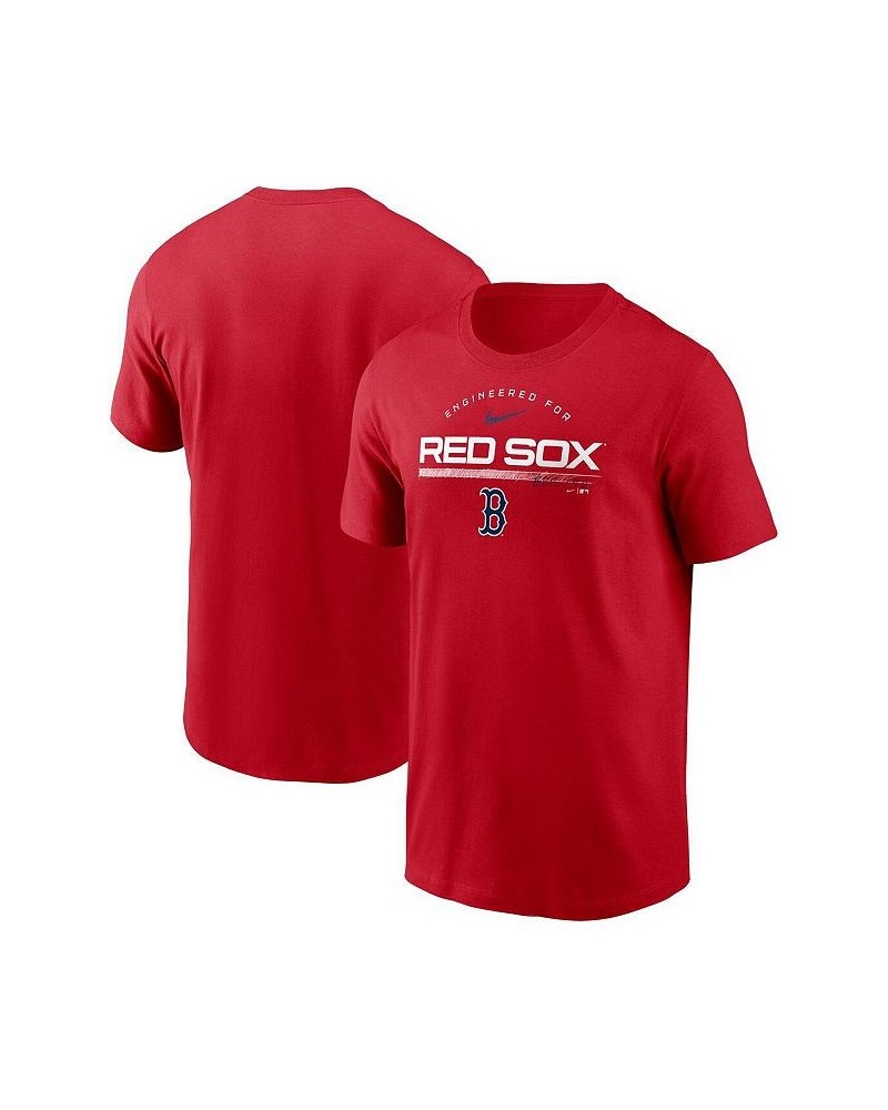 Men's Red Boston Red Sox Team Engineered Performance T-shirt $27.99 T-Shirts