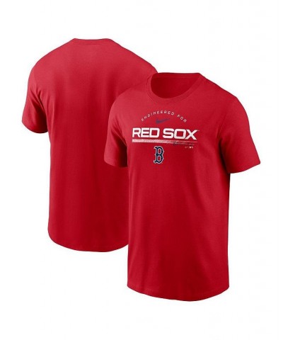 Men's Red Boston Red Sox Team Engineered Performance T-shirt $27.99 T-Shirts