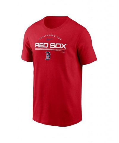 Men's Red Boston Red Sox Team Engineered Performance T-shirt $27.99 T-Shirts