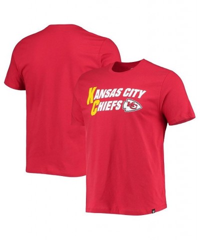 Men's '47 Red Kansas City Chiefs Regional Super Rival T-shirt $20.51 T-Shirts