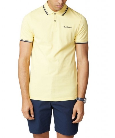 Men's Signature Tipped Short-Sleeve Polo Shirt PD08 $41.83 Polo Shirts