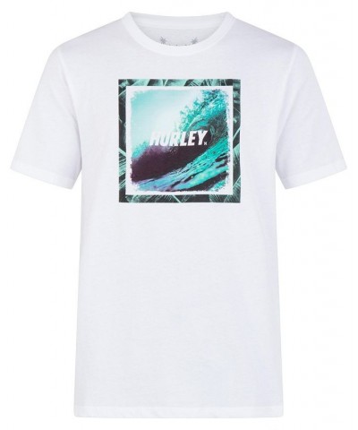 Men's Everyday Wave Hello Short Sleeves T-shirt White $16.23 T-Shirts