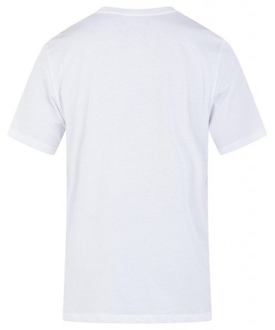 Men's Everyday Wave Hello Short Sleeves T-shirt White $16.23 T-Shirts