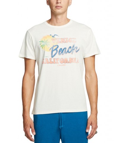 Men's Venice Beach Graphic Short-Sleeve T-Shirt White $30.68 T-Shirts