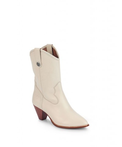 Women's June Western Boot White $108.16 Shoes