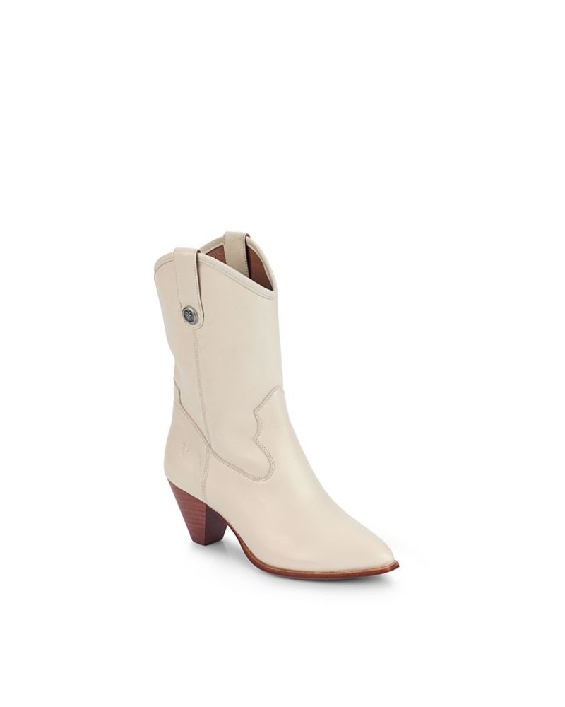 Women's June Western Boot White $108.16 Shoes