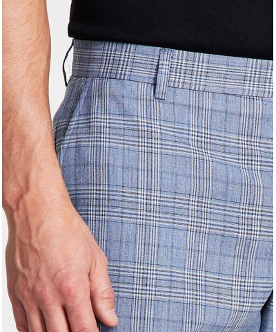 Men's Modern-Fit TH Flex Stretch Plaid Dress Pants PD01 $26.40 Pants