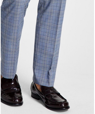 Men's Modern-Fit TH Flex Stretch Plaid Dress Pants PD01 $26.40 Pants