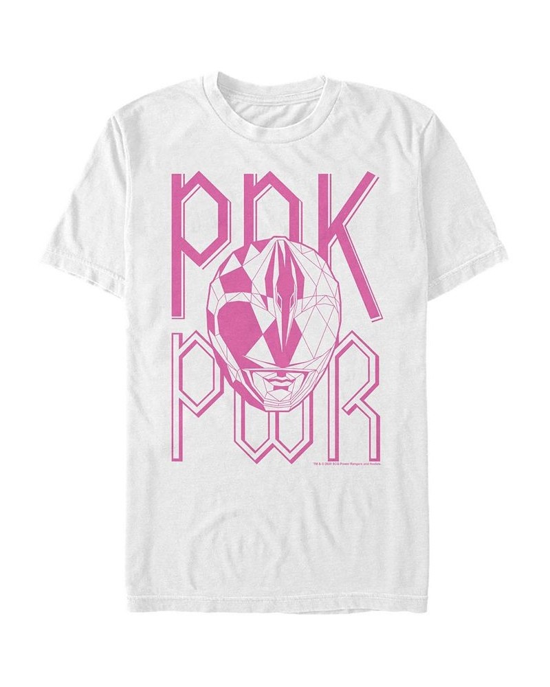 Men's PNK PWR Short Sleeve Crew T-shirt White $15.05 T-Shirts