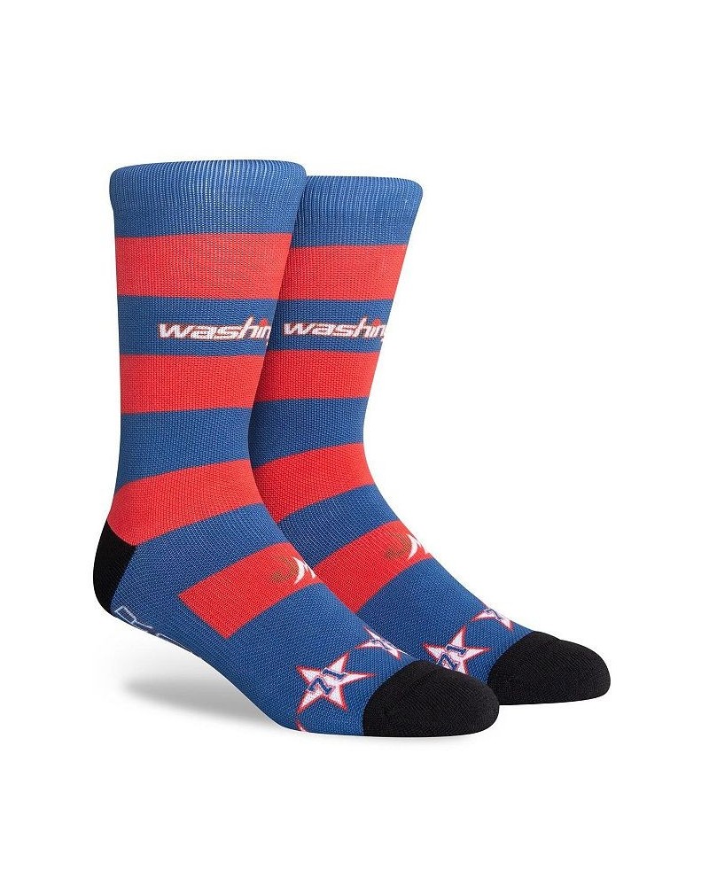 Men's Blue Washington Wizards 2021/22 City Edition Crew Socks $9.66 Socks