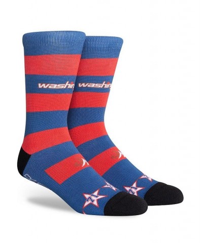 Men's Blue Washington Wizards 2021/22 City Edition Crew Socks $9.66 Socks