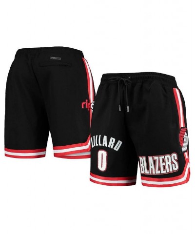 Men's Damian Lillard Black Portland Trail Blazers Team Player Shorts $42.32 Shorts