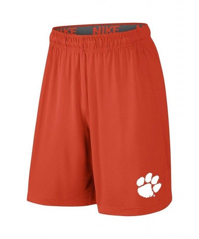 Men's Orange Clemson Tigers College Primary Logo 2.0 Fly Performance Shorts $28.59 Shorts