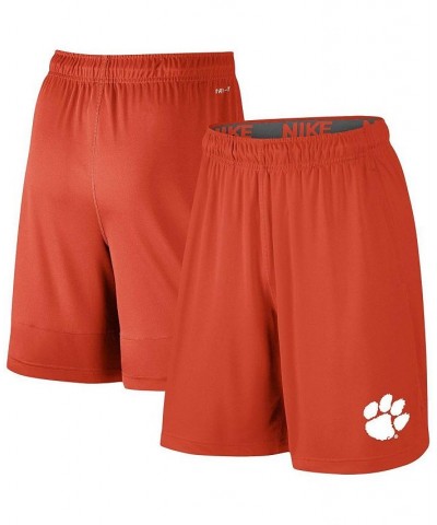 Men's Orange Clemson Tigers College Primary Logo 2.0 Fly Performance Shorts $28.59 Shorts