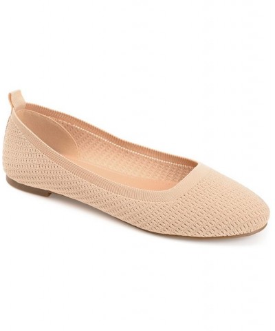 Women's Maryann Flats Tan/Beige $30.80 Shoes