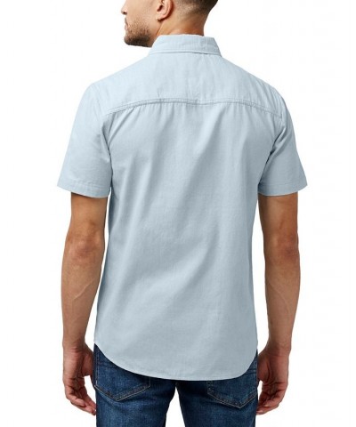 Men's Sogik Chambray Shirt Blue $21.36 Shirts