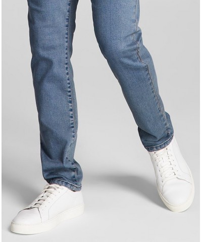 Men's Landis Slim-Fit Stretch Denim Jeans Blue $15.88 Jeans