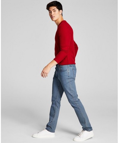 Men's Landis Slim-Fit Stretch Denim Jeans Blue $15.88 Jeans