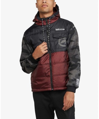 Men's Top Heavy Hybrid Jacket Red $40.18 Jackets