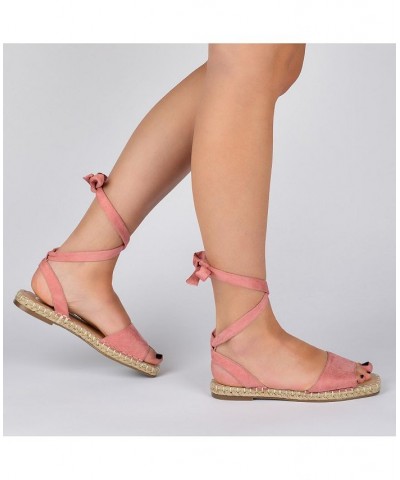 Women's Emelie Espadrille Sandals Black $35.20 Shoes