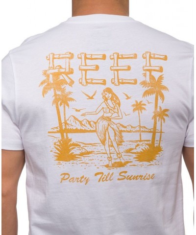 Men's Islandgirl Short Sleeves T-shirt White $11.43 T-Shirts