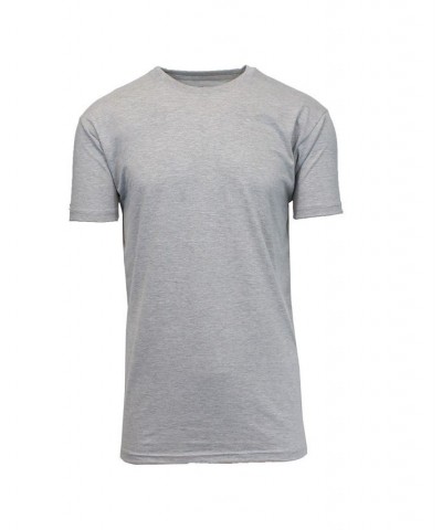 Men's Crew Neck T-Shirt Gray $12.49 T-Shirts