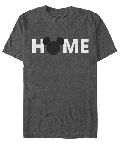 Men's Home Short Sleeve T-Shirt Gray $15.75 T-Shirts