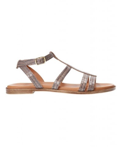 Women's Ira-Italy Sandals Gray $40.00 Shoes