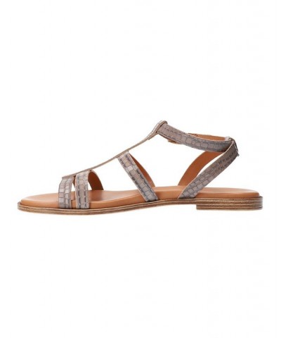 Women's Ira-Italy Sandals Gray $40.00 Shoes